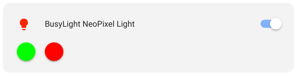 Busy Light with ESP8266 mini D1 and Home Assistant