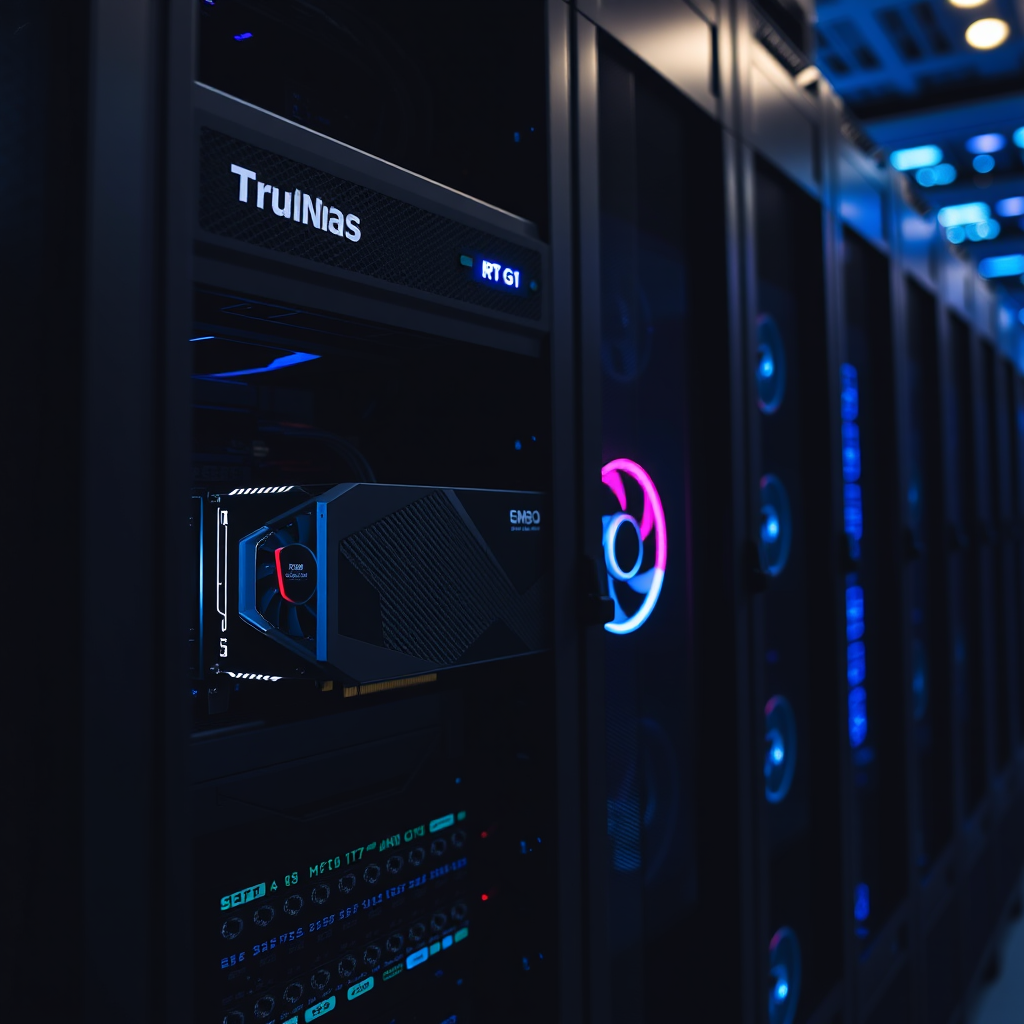 TrueNAS server with GPU