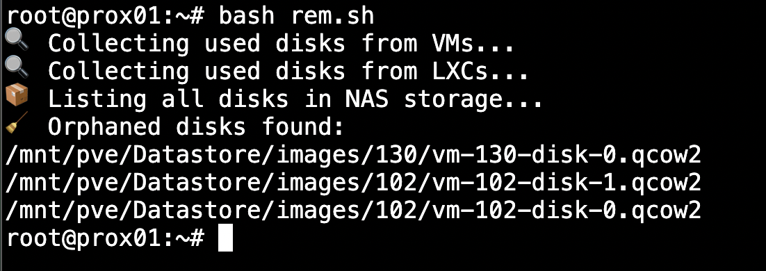 Hunting Down Orphaned Disks in Proxmox: A Simple Bash Script to Reclaim Storage