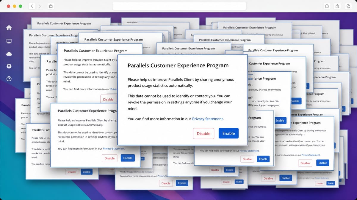Disabling the Parallels RAS Web Client CEP Popup, Carefully