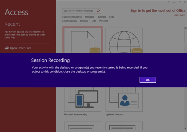 Use only Windows English version with language pack for Session Recording